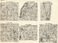 Fond Du Lac County - Springvale, Taycheedah, Friendship, Alto, Empire, Eldorado, Wisconsin State Atlas 1930c